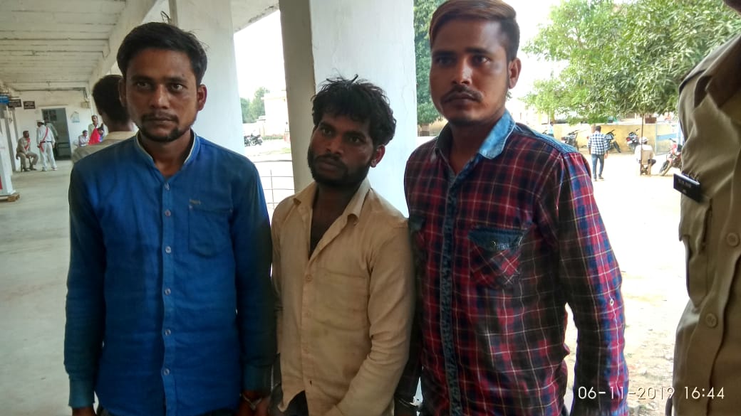 बालक का अपहरण कर फिरौती की मांग करने वाले तीन आरोपी गिरफ्तार