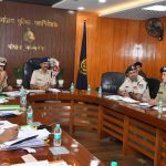 पुलिस महानिदेशक श्री कैलाश मकवाणा की अध्‍यक्षता में रेलवे सुरक्षा एवं सिंहस्थ-2028 की तैयारियों को लेकर पुलिस मुख्यालय में उच्चस्तरीय समन्‍वय समिति की बैठक आयोजित