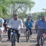 भारतीय खेल प्राधिकरण प्रशिक्षण केंद्र टीकमगढ़ द्वारा फिट इंडिया के अंतर्गत संडे ऑन साइकिल का किया गया आयोजन