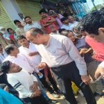 कलेक्टर विकास मिश्रा ने लालता चौक का किया आकस्मिक निरीक्षण