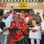 केन्द्रीय राज्यमंत्री श्रीमती ठाकुर ने किये मां शारदा देवी के दर्शन