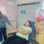 21 दिन के मासूम के लिए देवदूत बनी पन्ना की बेटी: सुशांकी ने भीषण गर्मी में पहली बार किया रक्तदान, बचाई जान