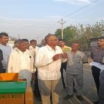 कलेक्टर की उपस्थिति में डीएसआर तकनीक का प्रदर्शन