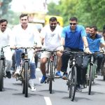 युवा स्वाभिमान साइकिल यात्रा में मैहर की दमदार मौजूदगी, नगर कांग्रेस अध्यक्ष प्रभात द्विवेदी ने निभाई सक्रिय भूमिका