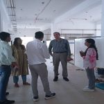 बेहतर स्वास्थ्य सुविधाओं के लिए निर्माणाधीन अस्पताल भवन का कलेक्टर ने किया निरीक्षण