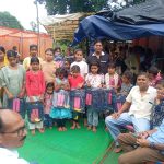 स्मृति वन में 14वां वार्षिक अखंड रामधुन एवं भंडारा संपन्न, 500 बेटियों को बांटे गए स्कूली बैग