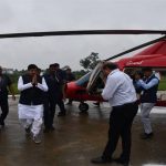 मुख्यमंत्री डॉ. मोहन यादव के लांजी पहुंचने पर किया गया आत्मीय स्वागत