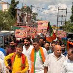 प्रधानमंत्री नरेंद्र मोदी के जन्मदिन पर मैहर में युवा रैली, सेवा और जनकल्याण का दिया संदेश