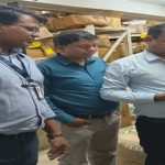 खाद्य सुरक्षा अधिकारियों ने राईट टाउन स्थित सागर गेरे का किया निरीक्षण